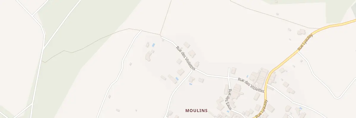 Plan du 13 Rue des Violettes à Bouxières-aux-Chênes