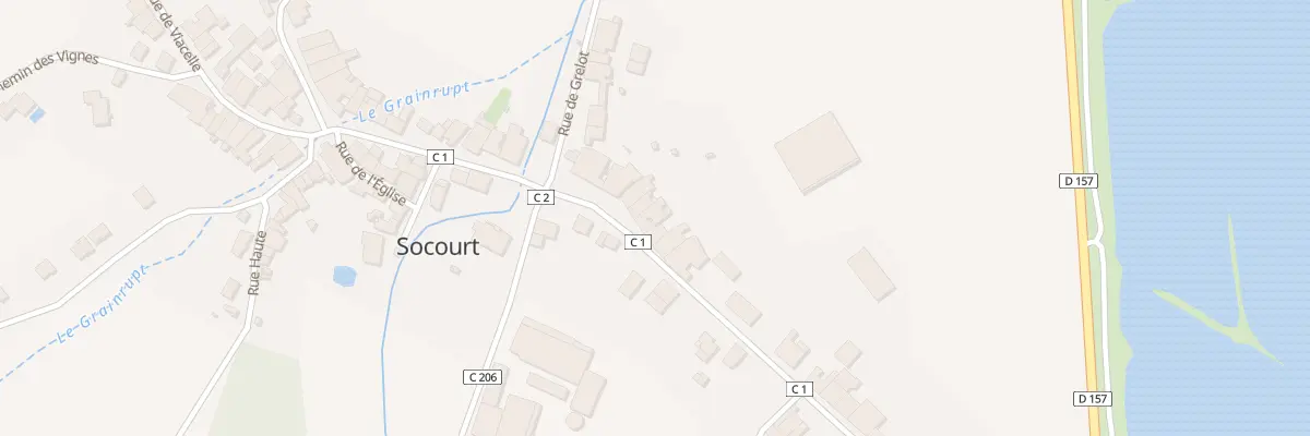 Plan du 241 Rue Principale à Socourt