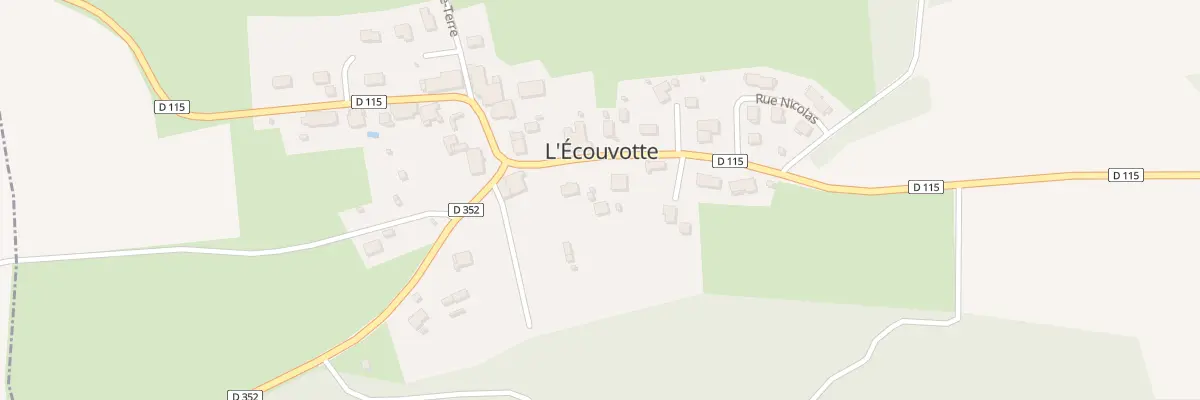 Plan du 6 Rue de la Mairie à L’Écouvotte