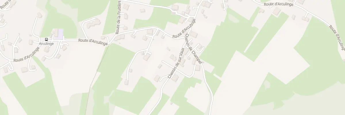 Plan du 60 Che de Sur Vaux à Reignier-Ésery