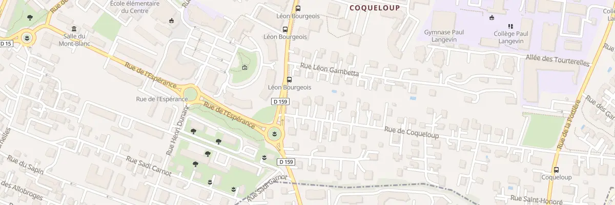 Plan du 3 Rue de coqueloup à Ville-la-Grand