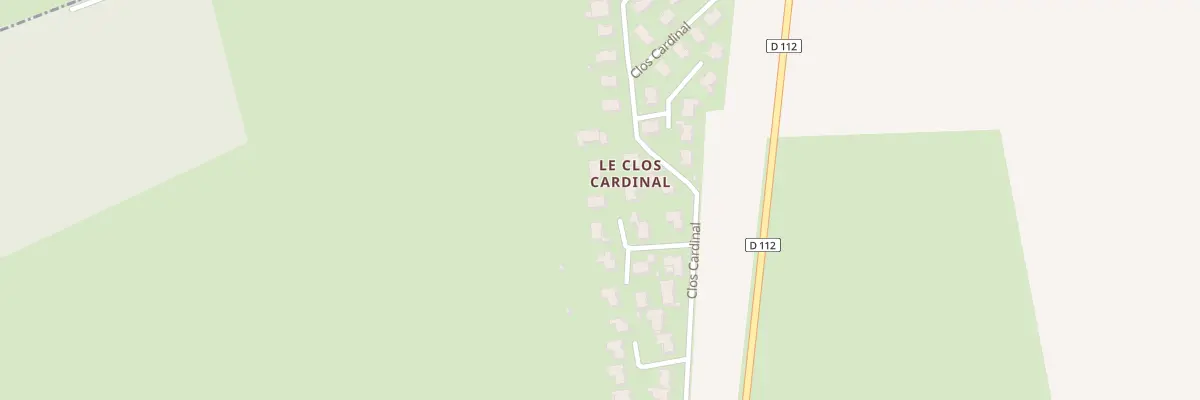 Plan du 28 Clos du Cardinal à Ville-en-Vermois
