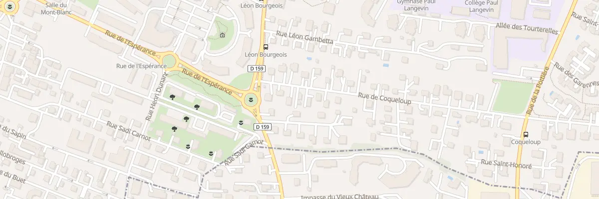 Plan du 6 Rue de coqueloup à Ville-la-Grand