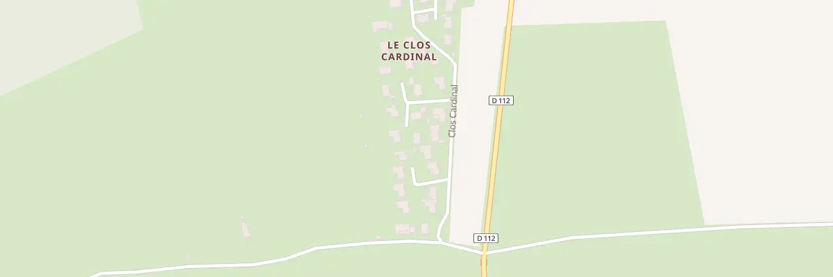 Plan du 39 Clos du Cardinal à Ville-en-Vermois