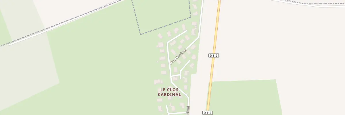 Plan du 15 Clos du Cardinal à Ville-en-Vermois