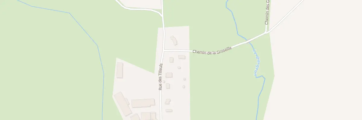 Plan du 4 Che de la Groseille à La Villeneuve-Bellenoye-et-la-Maize