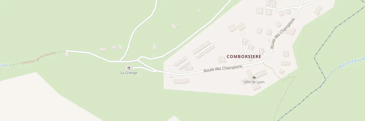 Plan du 5586 Rte des Champions à Fontcouverte-la-Toussuire