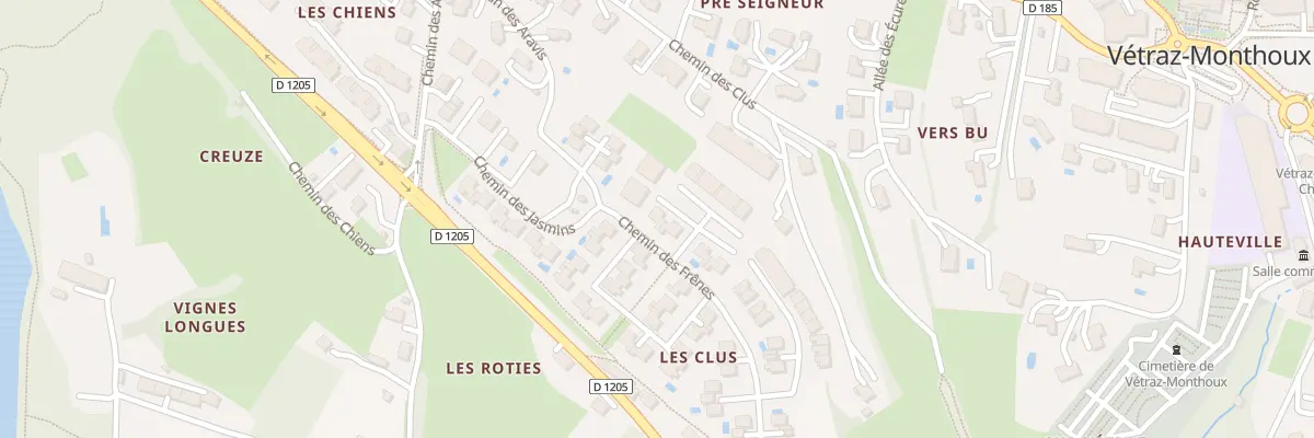 Plan du 29 Pl des Roses à Vétraz-Monthoux