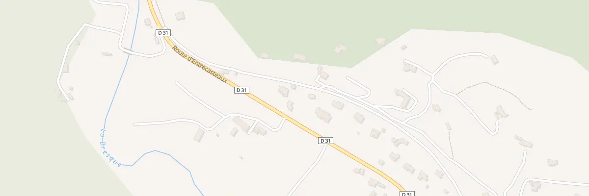 Plan du 2411 Rte d’Entrecasteaux à Salernes