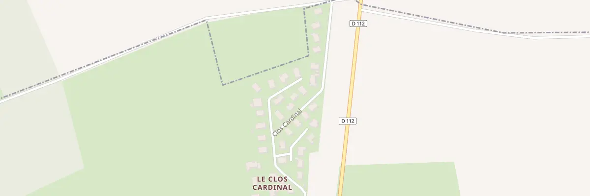 Plan du 18 Clos du Cardinal à Ville-en-Vermois