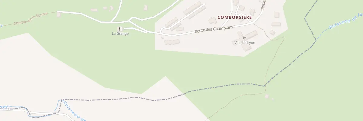 Plan du 1039 Rte des Champions à Fontcouverte-la-Toussuire