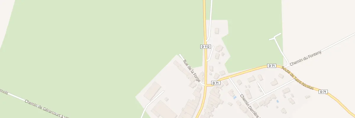 Plan du 11 Rue de la Forge à Ville-en-Vermois