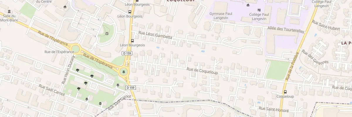 Plan du 13 Rue de coqueloup à Ville-la-Grand