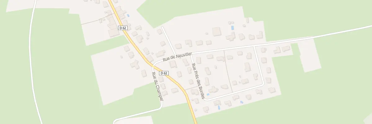 Plan du 2 Rue Pres des Bordes à Saint-Remimont