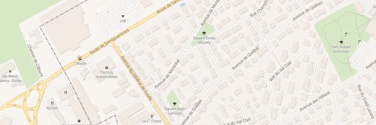 Plan du 25 Rue Champlain à Seichamps