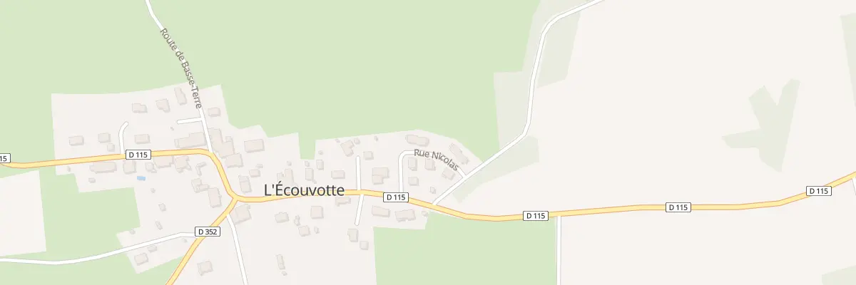 Plan du 3 Rue Nicolas à L’Écouvotte