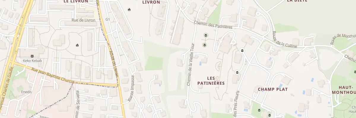Plan du 6 Che de la Vieille Tour à Vétraz-Monthoux