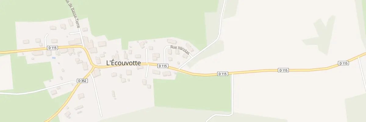 Plan du 6 Rue Nicolas à L’Écouvotte