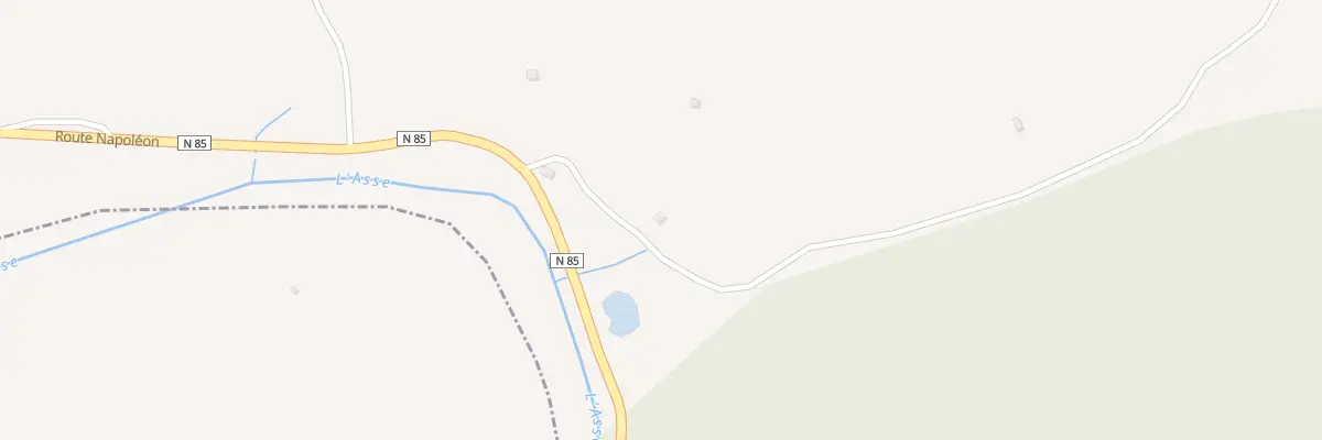 Plan du 7003 Le Defends à Entrages