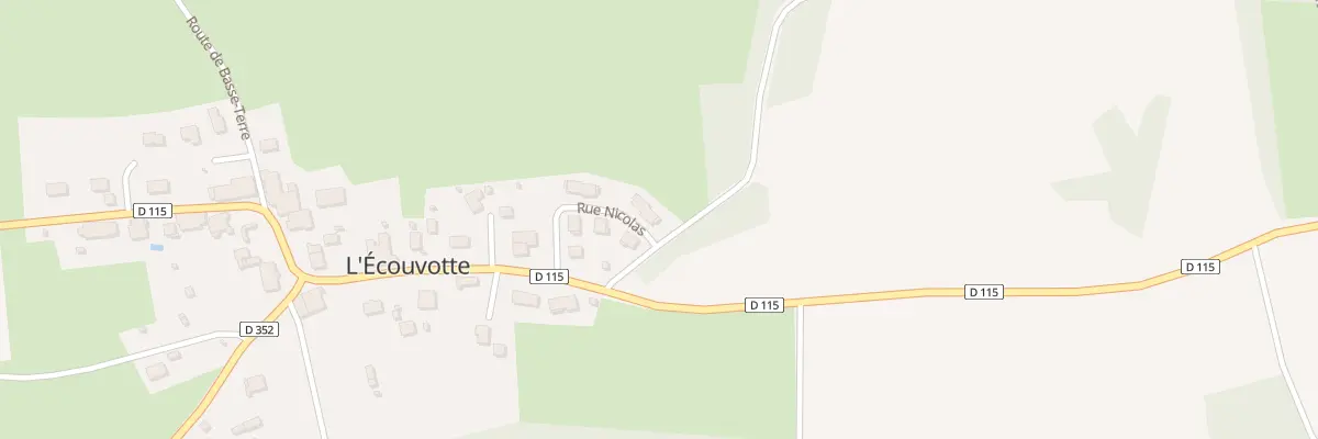 Plan du 7 Rue Nicolas à L’Écouvotte