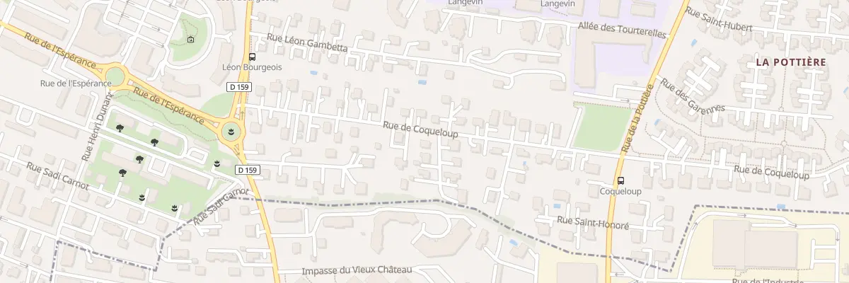 Plan du 18 Rue de coqueloup à Ville-la-Grand
