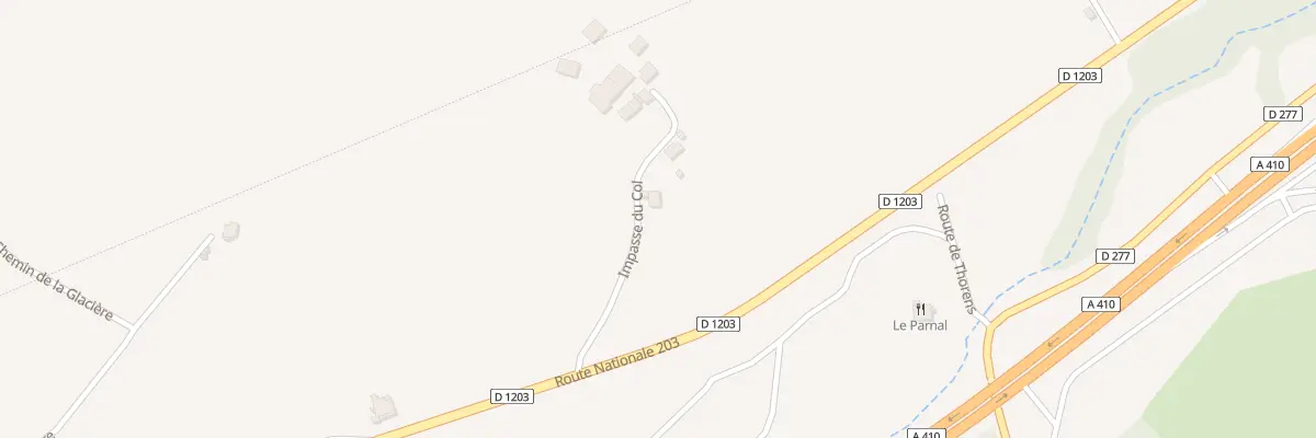 Plan du 136 Imp du Col à Eteaux