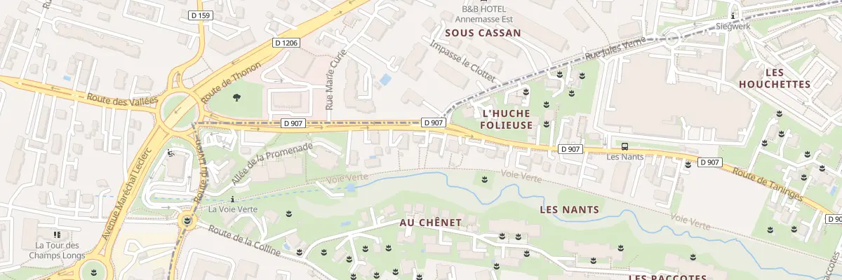Plan du 16 Rte de Taninges à Vétraz-Monthoux