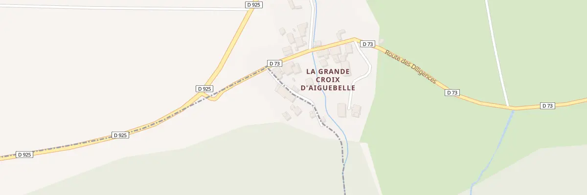 Plan du 62 Che de la Croix d’Aiguebelle à Bourgneuf