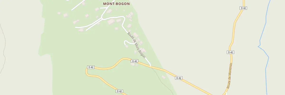 Plan du 70 Rte de Mont-Bogon à Faverges-Seythenex