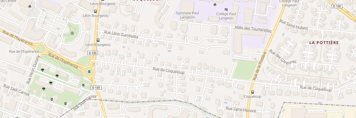 Plan du 25 Rue de coqueloup à Ville-la-Grand