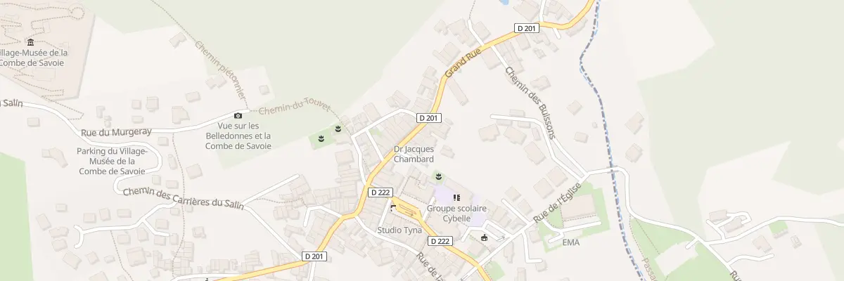 Plan du 5114 Grande rue à Grésy-sur-Isère