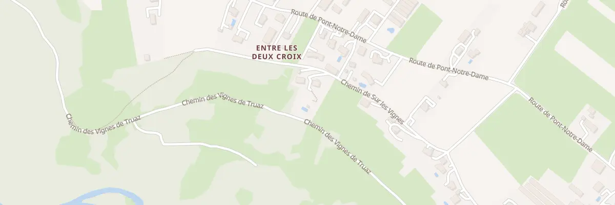 Plan du 381 Che de sur les Vignes à Arthaz-Pont-Notre-Dame