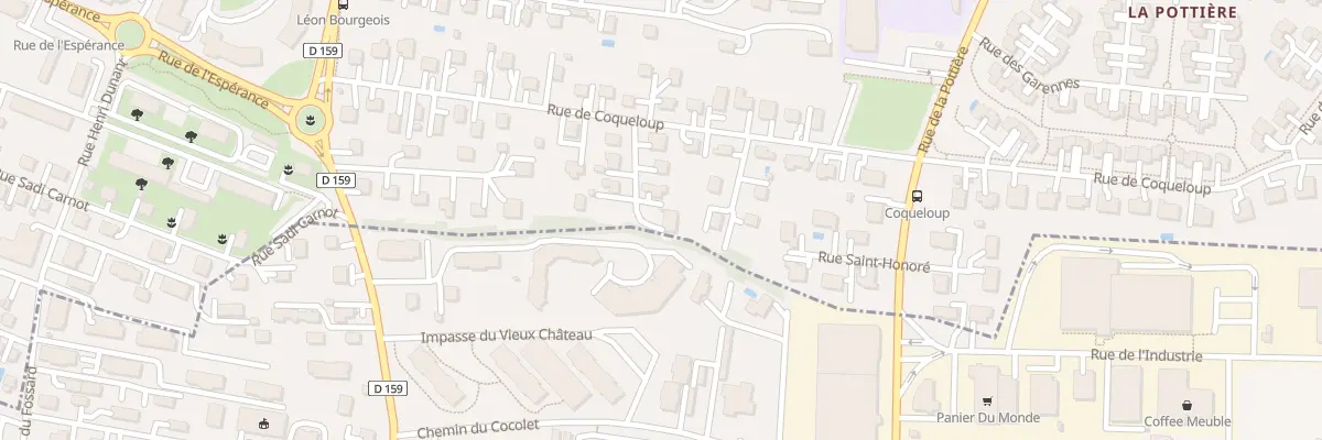 Plan du 24 Rue de coqueloup à Ville-la-Grand