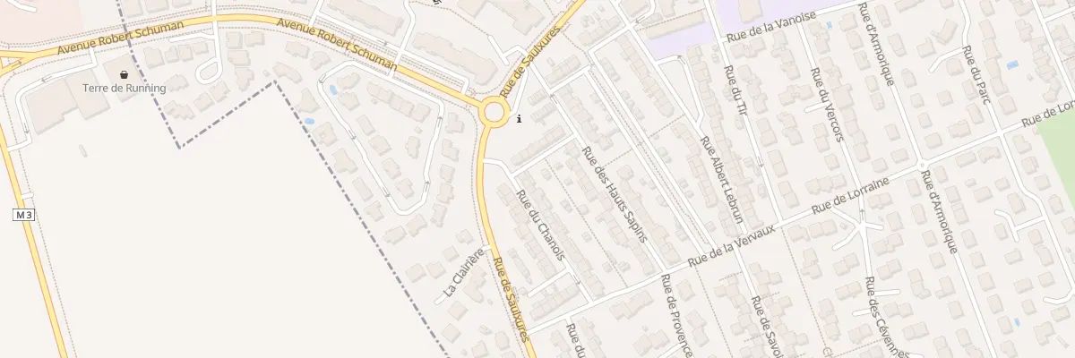 Plan du 3 Rue du Chanois à Pulnoy