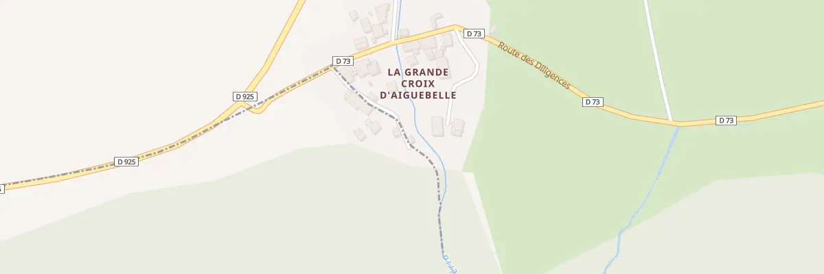 Plan du 133 Che de la Croix d’Aiguebelle à Bourgneuf