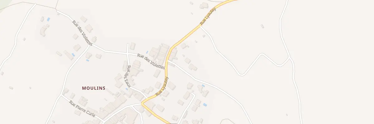 Plan du 1 Rue d’Haussonvigne à Bouxières-aux-Chênes