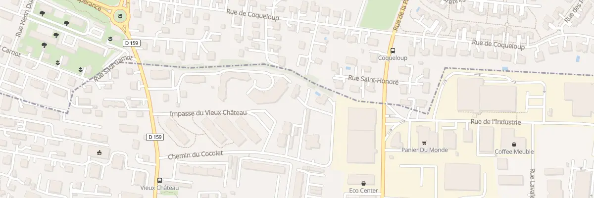 Plan du 9002 Che du Cocolet à Annemasse