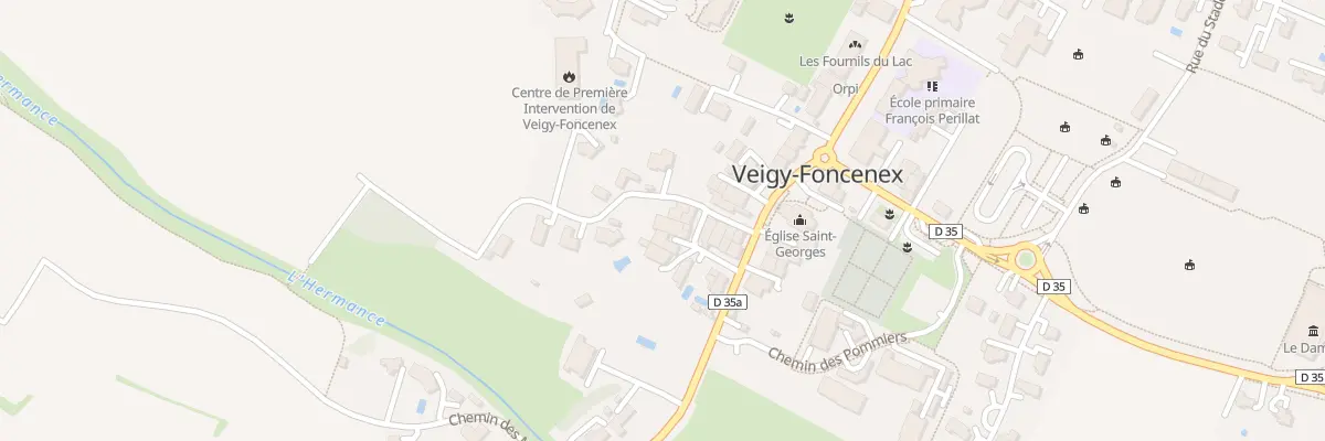 Plan du 68 Imp de Verdaine à Veigy-Foncenex