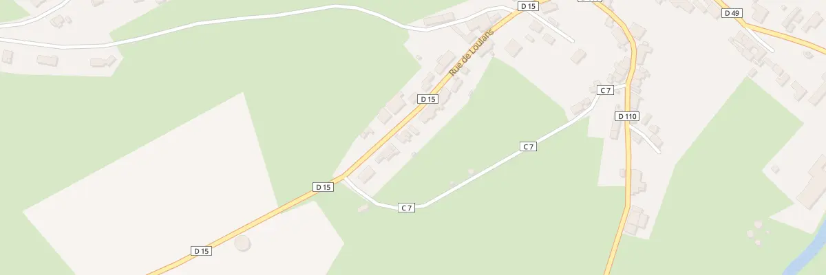 Plan du 35 Rue de Loulans à Montbozon