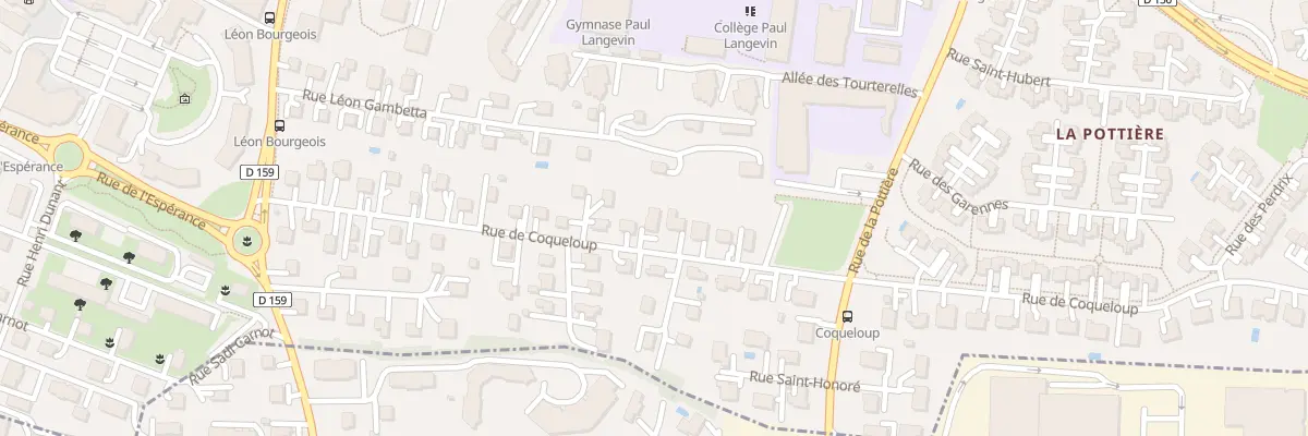Plan du 33 Rue de coqueloup à Ville-la-Grand