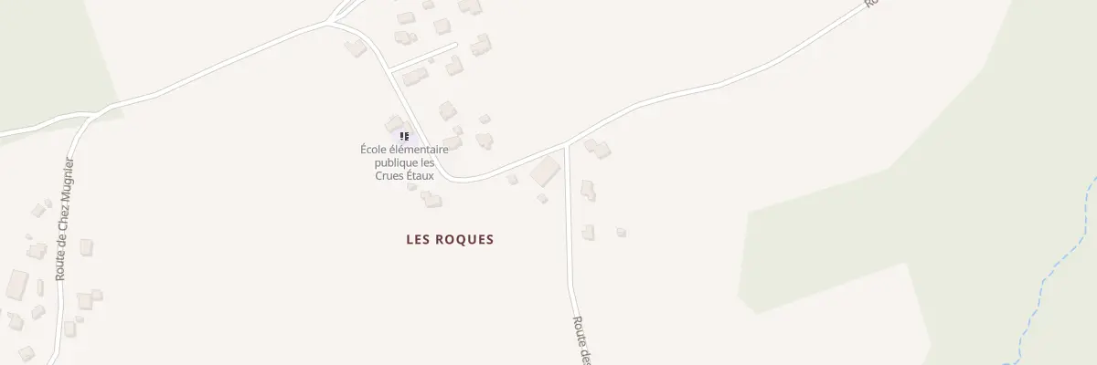 Plan du 23 Rte de Chez Mugnier à Eteaux