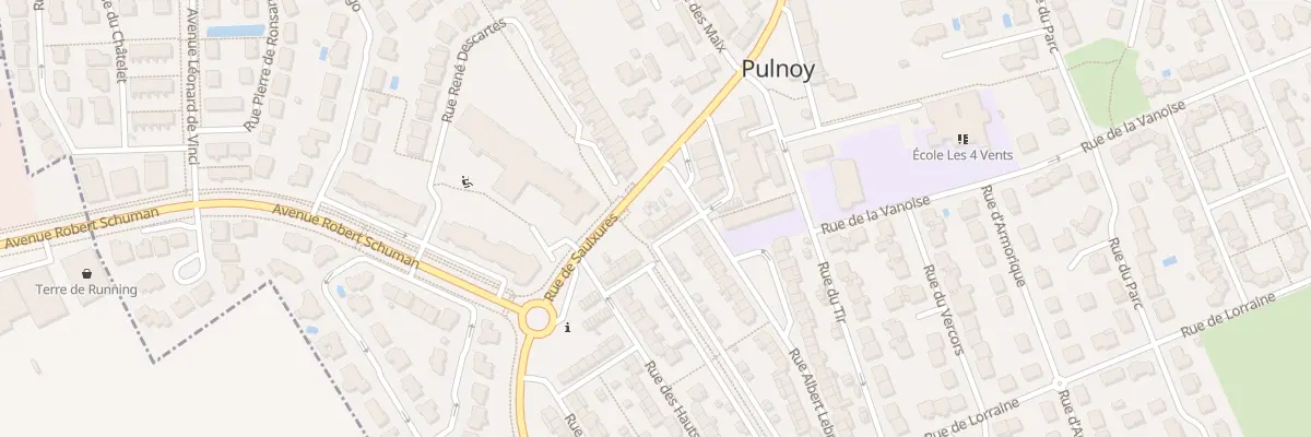 Plan du 4 Rue Albert Lebrun à Pulnoy