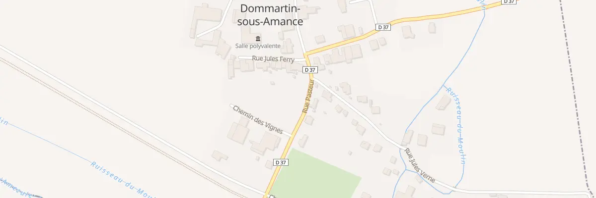 Plan du 85 Rue Jules Ferry à Dommartin-sous-Amance