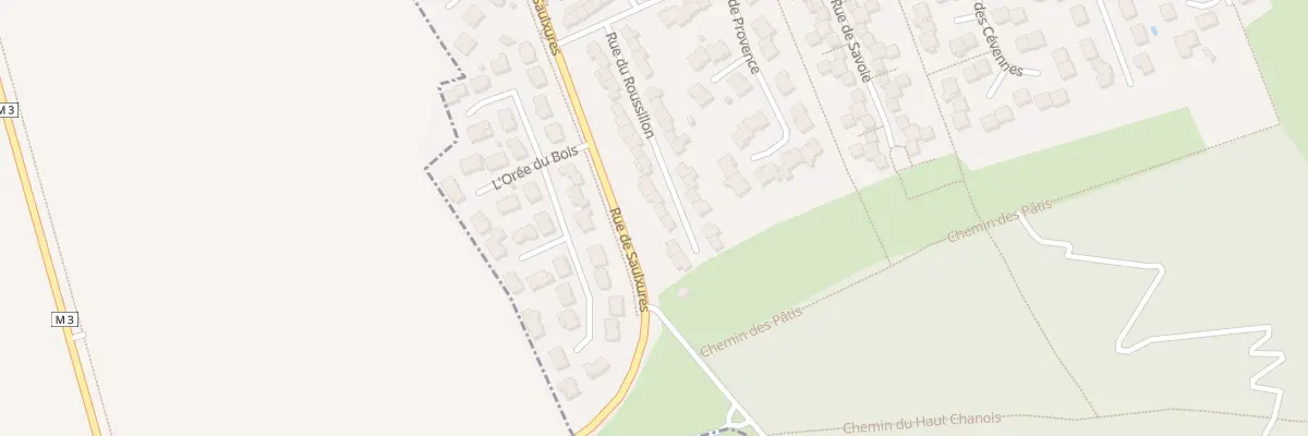 Plan du 26 Rue du Roussillon à Pulnoy