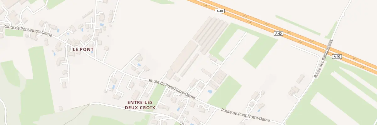 Plan du 1320 Rte de Pont Notre-dame à Arthaz-Pont-Notre-Dame