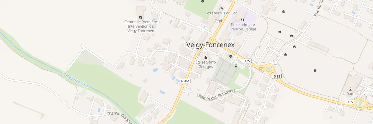 Plan du 16 Imp de Verdaine à Veigy-Foncenex