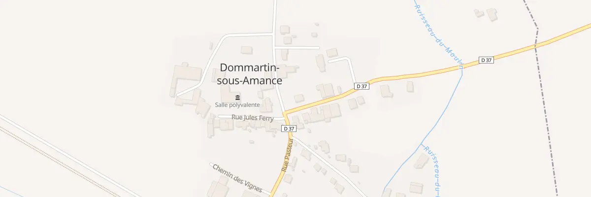 Plan du 140 Rue Jules Ferry à Dommartin-sous-Amance