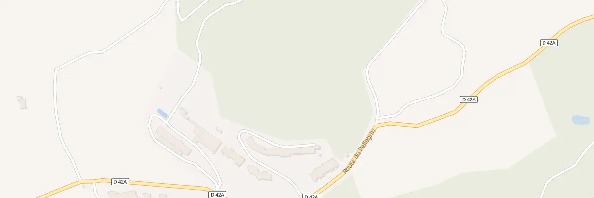 Plan du 1303 Rte du Pellegrin à La Londe-les-Maures
