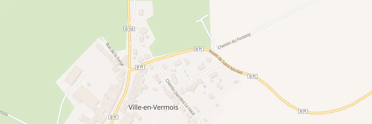 Plan du 3 Che du Trou de Soleil à Ville-en-Vermois