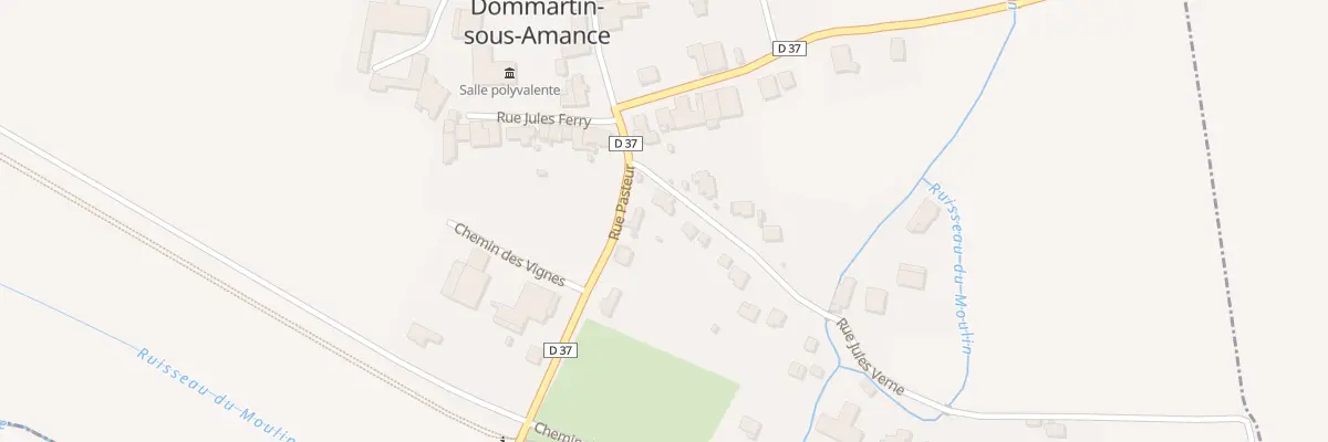 Plan du 30 Rue Jules Verne à Dommartin-sous-Amance